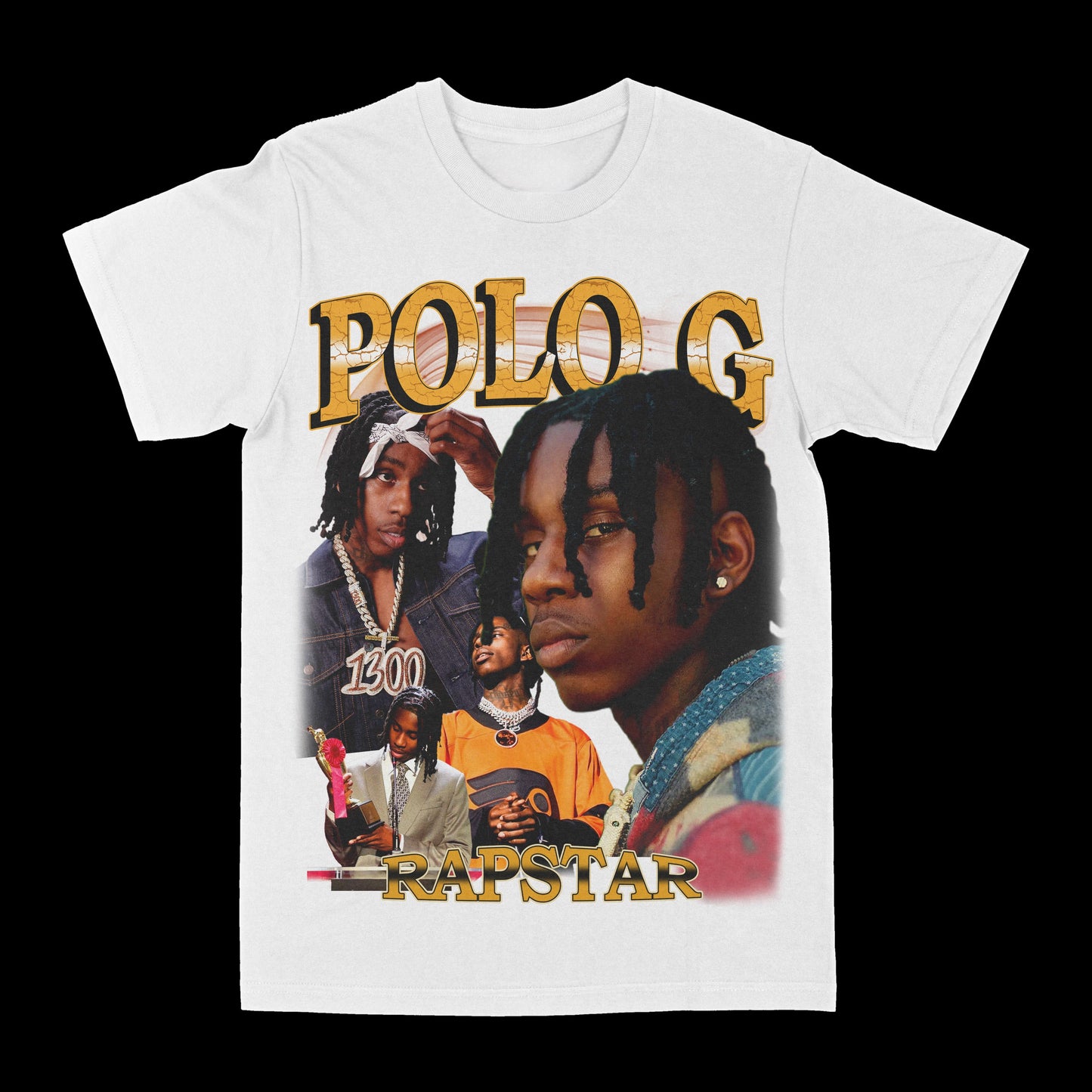 Polo G "Rapstar" Graphic Tee Style001