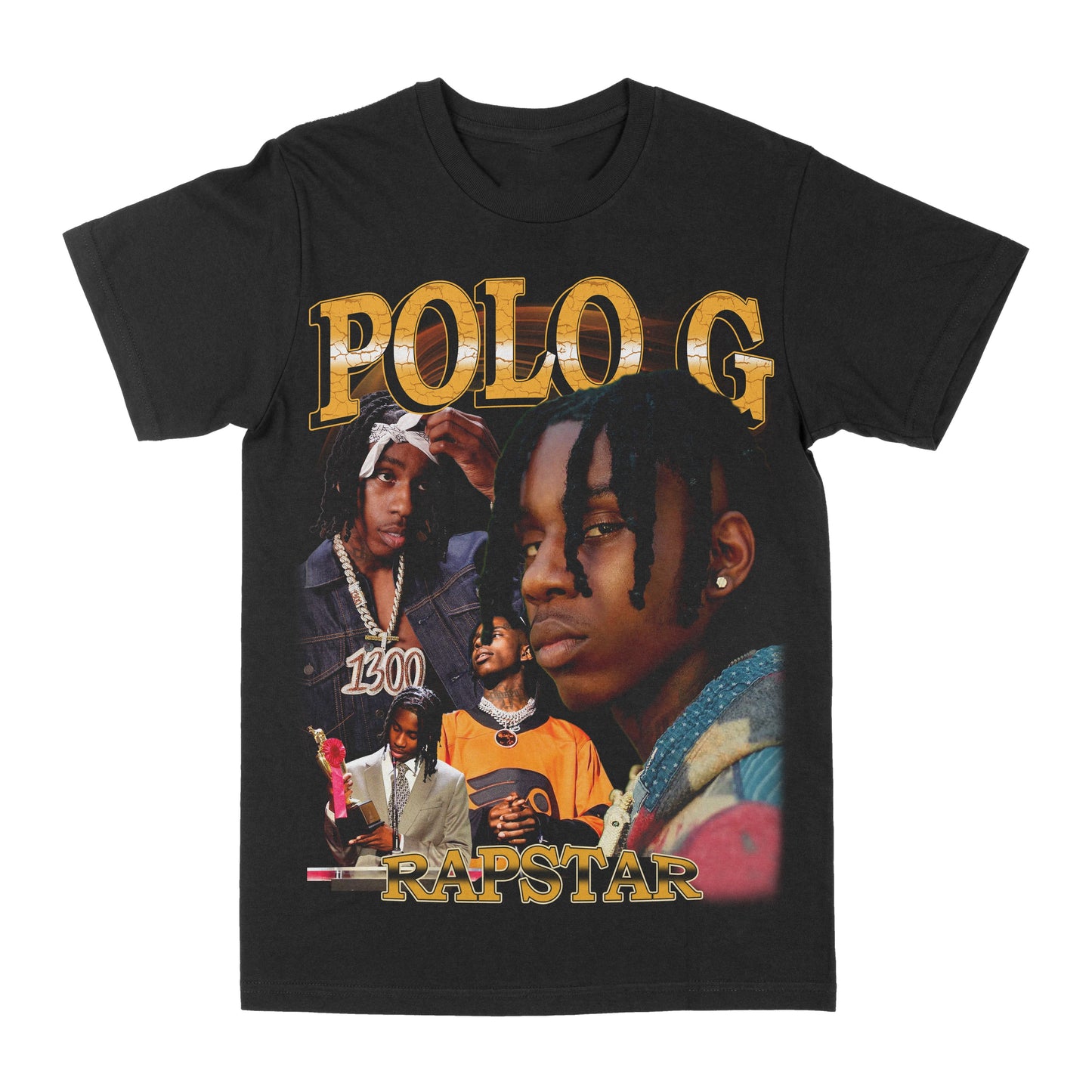 Polo G "Rapstar" Graphic Tee Style001