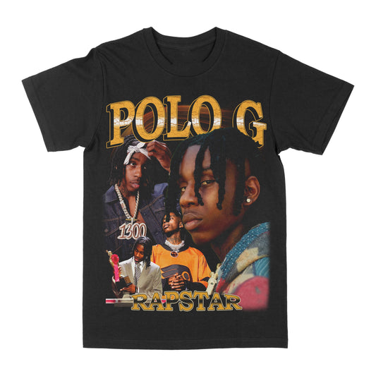 Polo G "Rapstar" Graphic Tee Style001