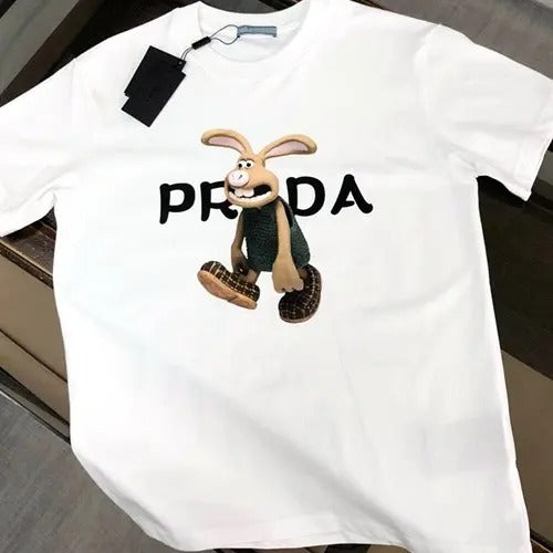 Prd. Rabbit Lettering Tshirt, Luxury Brand Unisex T-shirt Special Gift Premium Outfit For Men Women, Unisex Tshirt