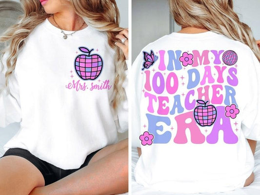 Premium  In My 100 Days of Teacher Era  , 100 Days of School, 100 Days of School sweatshirt