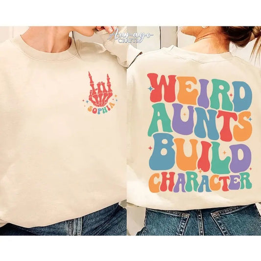Premium  Personalized Aunt Shirt, Gift For Aunt Sweatshirt, Funny Aunt Shirt, Cool Aunt Gift from Niece, New Aunt Gift, Aunt Pregnancy Announcement