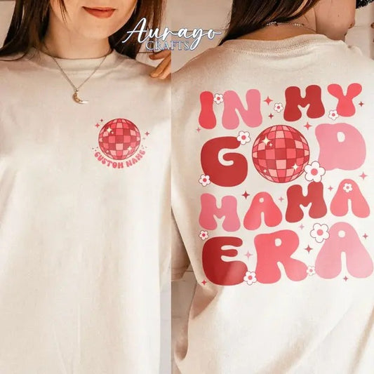 Premium  Personalized Godmama Shirt,Custom Godmama Shirt,Godmother Gift from Goddaughter,God Mother Proposal,Godmom Gift,Godmama Shirt,Godmother Gift