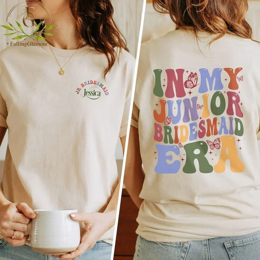 Premium Junior Bridesmaid Era Shirt, Flower Girl Era Tee, Bridesmaid Proposal, Junior Bridesmaid Sweatshirt, Bridesmaid Gift, Bachelorette Shirt
