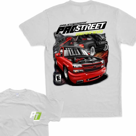 ProStreet Tee Streets of Mexico Racing Graphic T-Shirt Crewneck Top