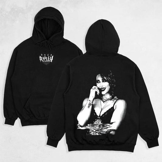 RHEA RIPLEY HOODIE-SWEATER-TEE, Wrestling Hoodie, Wrestling Gift, WWE Hoodie, Gift for Him Gift For Her Hoodie Sweatshirt