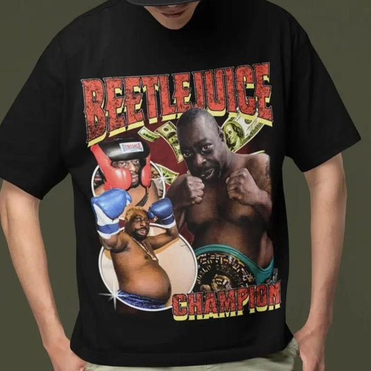 Retro Beetle juice Lester Green T Shirt, Funny Classic 90s Graphic Tee, Unisex, Gift For Her Him Vintage Bootleg, Y2k 90s Fans.