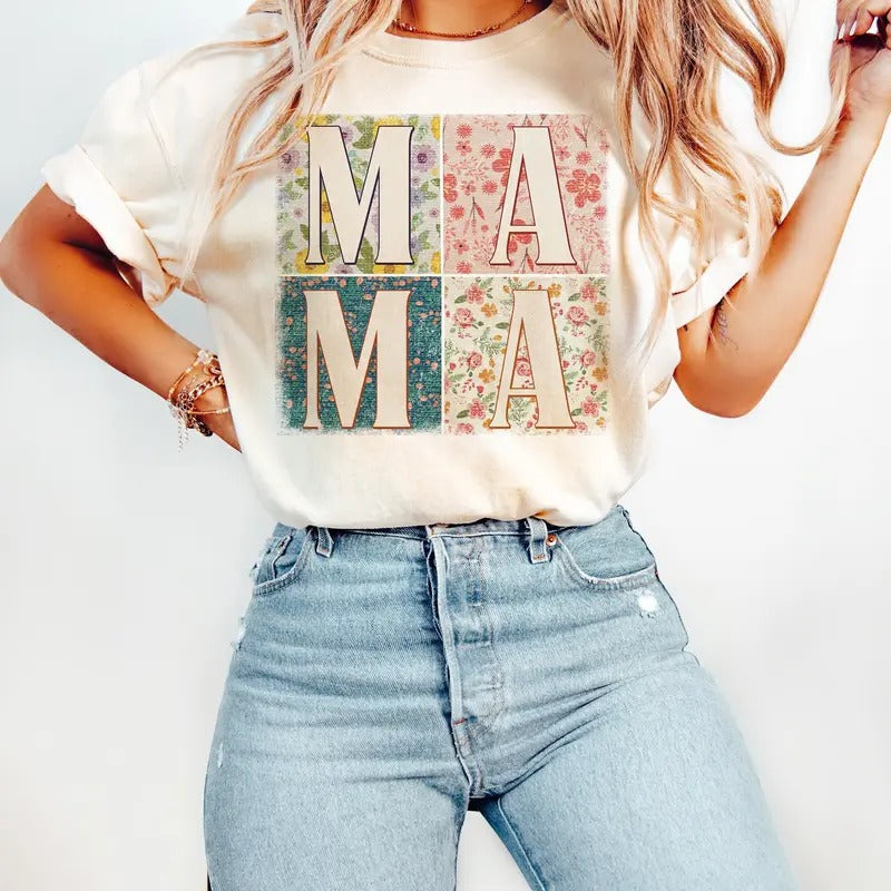 Retro Boho Mama Png Boho Mama Sublimation Mama Png Design Download Mother's Day Png Mama Sublimation Png Boho Designs For Mama Retro TK62GN