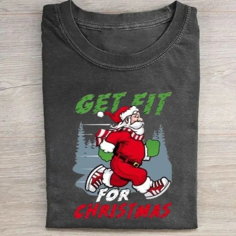 Retro Funny Christmas Graphic T-shirt, Unisex shirt Streetwear