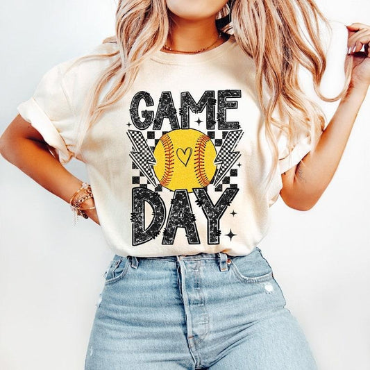 Retro Softball Mom tshirt, Game Day sweatshirt, Faux Sequin tshirt, Mama T-Shirt, mother's day gift