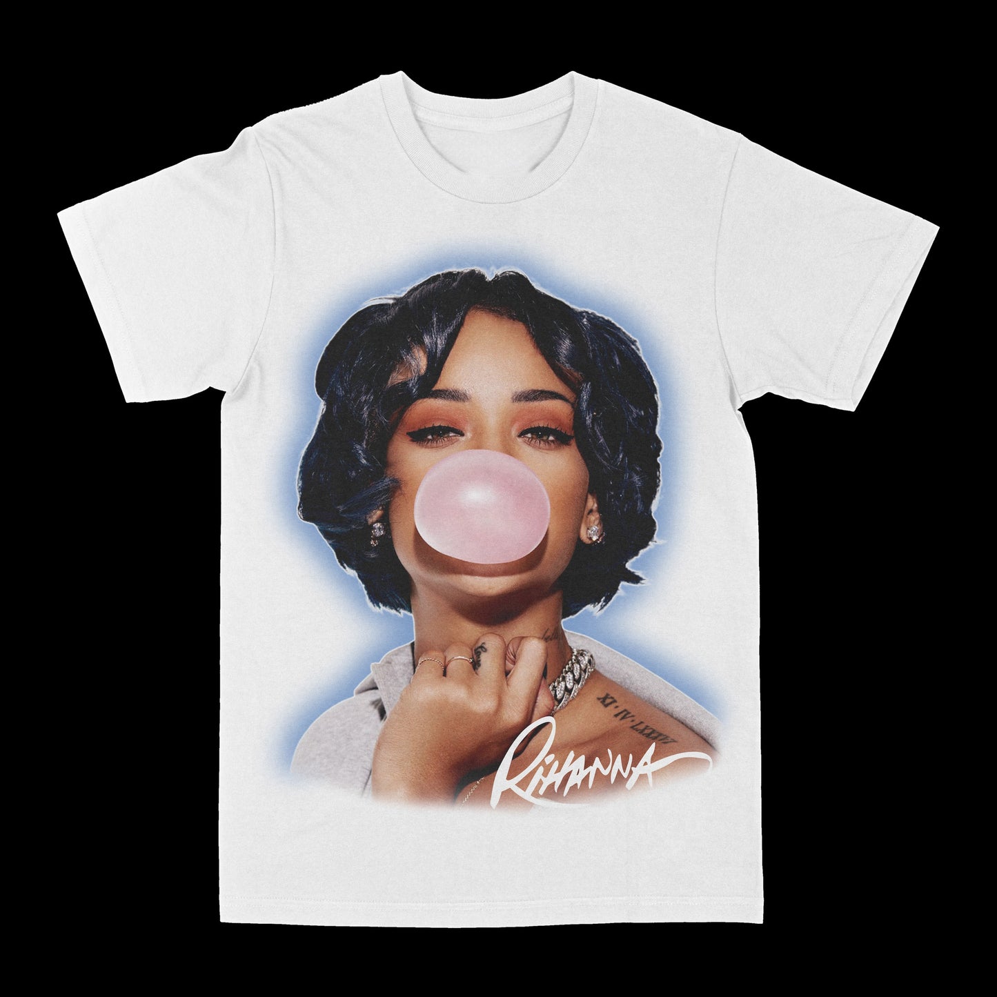Rihanna "Bubblegum" Graphic Tee Style001