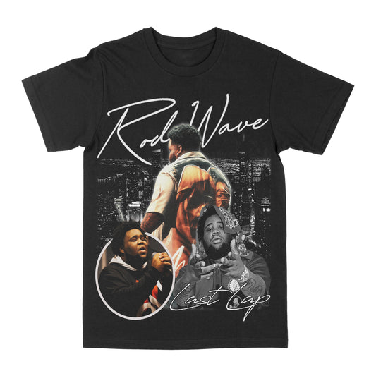 Rod Wave "Last Lap Tour Skyline" Graphic Tee