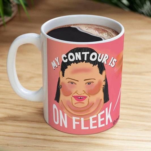 [SALE UP TO 50%] 1000 Lb Sisters ON FLEEK Reality Television Ceramic Mug, (11oz, 15oz) Amy and Tammy Slaton Funny Pop Culture Gift