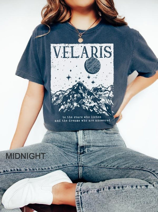 SJM merch, Velaris shirt, The Night Court t-shirt, SJM merch, A court of Thorns and ROSES, City of Starlight tee, iprintasty