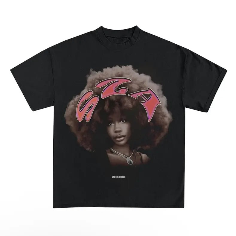SZA Album Merch Tee Strg Grafik-Shirt