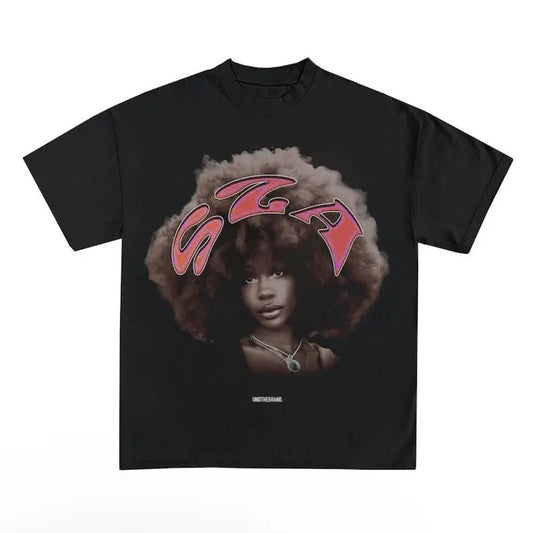 SZA Album Merch Tee Strg Grafik-Shirt