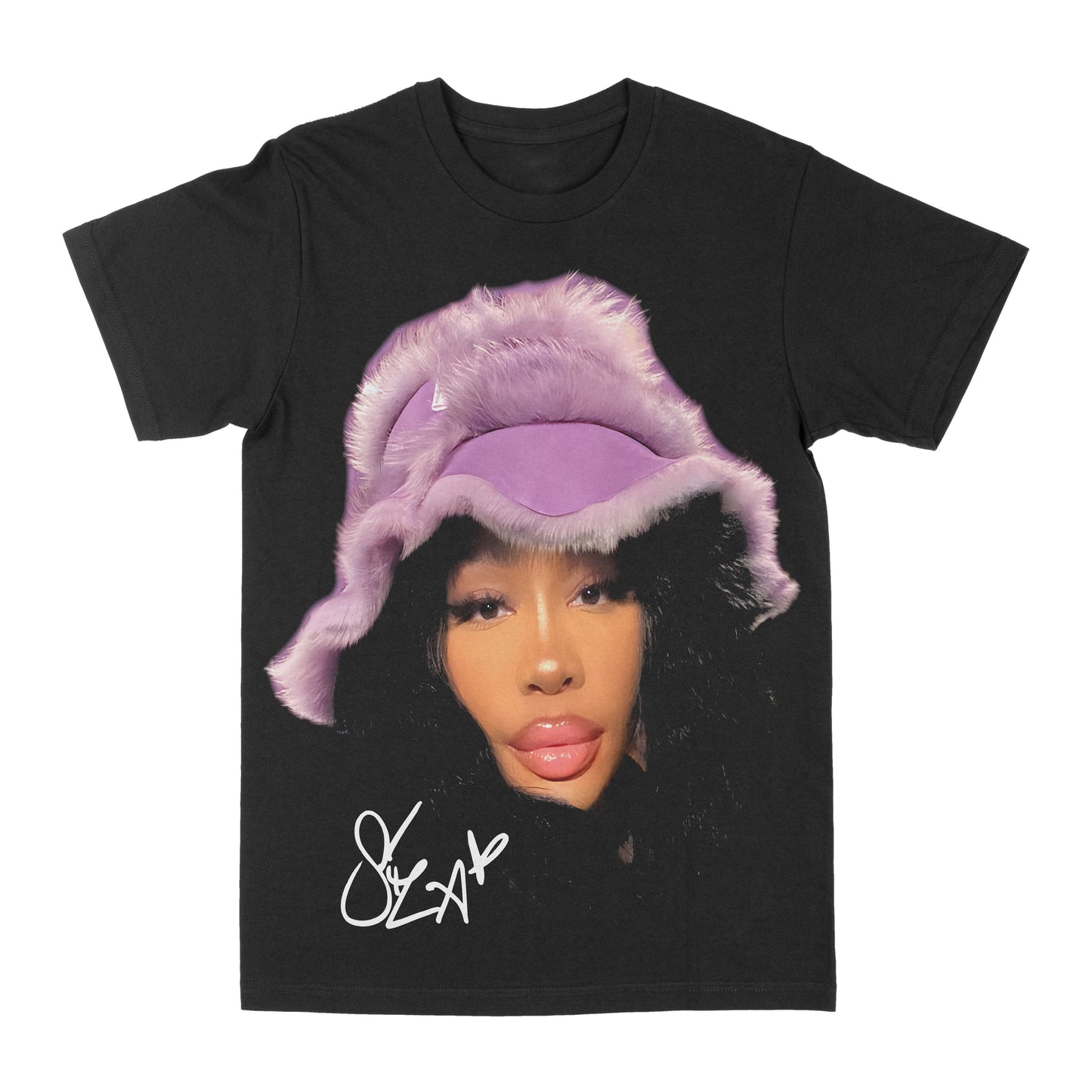 SZA "Big Face Purple Bucket" Graphic Tee
