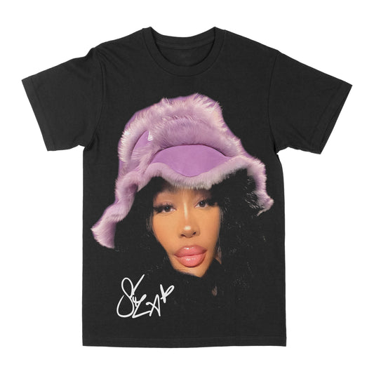 SZA "Big Face Purple Bucket" Graphic Tee