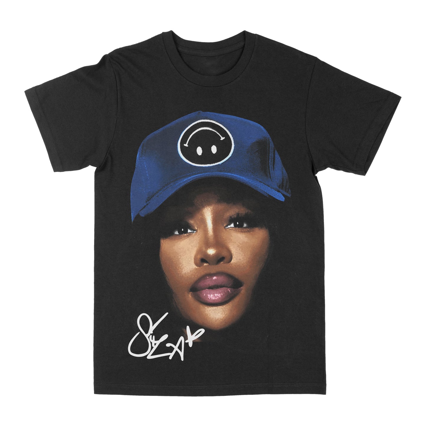 SZA Smiley "Big Face" Graphic Tee Style001