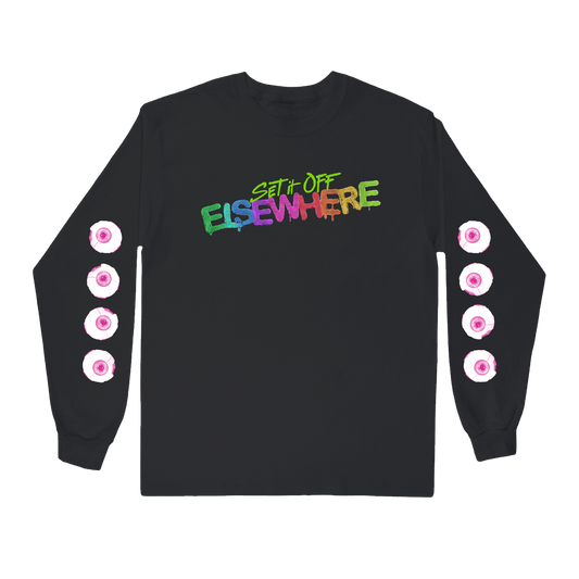 "Elsewhere Eyes" Long Sleeve T-Shirt