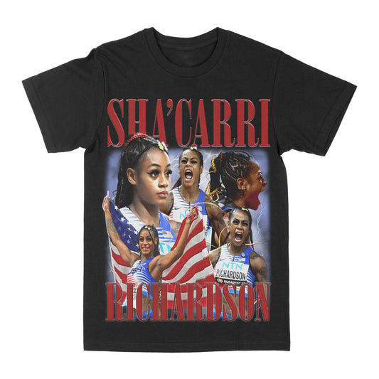 Sha'Carri Richardson "Team USA" Graphic Tee Style001