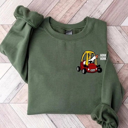 Silly Goose Sweatshirt, Silly Goose T-Shirt, Buggy Goose T-shirt, Summer Shirt, Gift for Men and for Women, Funny Silly Goose University Hoodie