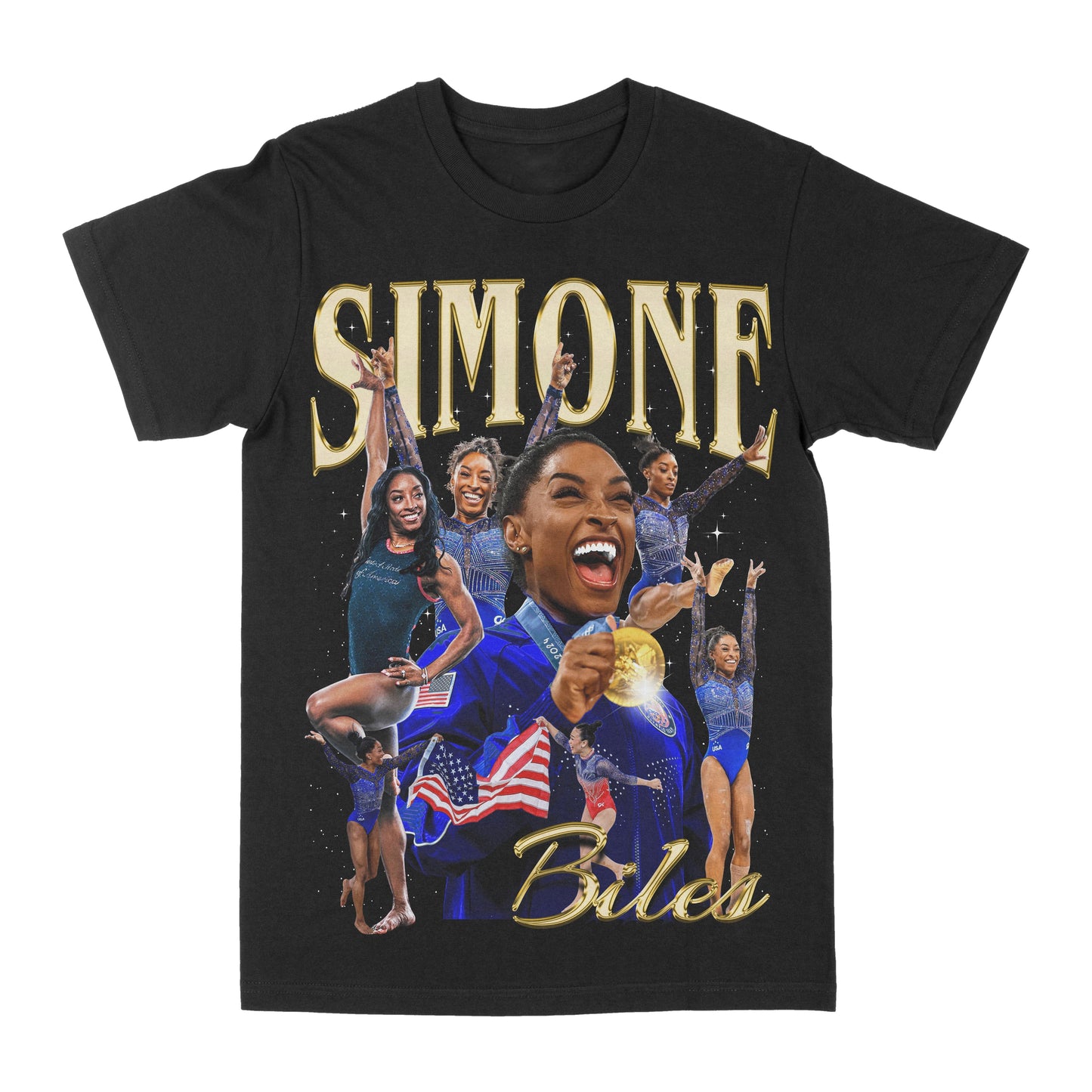 Simone Biles Graphic Tee Style001