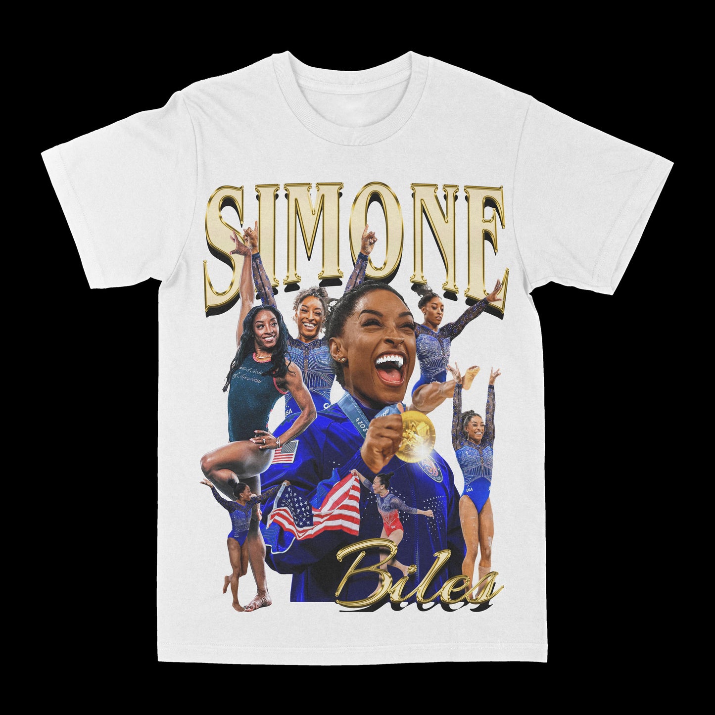 Simone Biles Graphic Tee Style001
