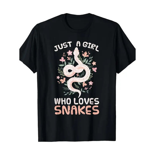 Snake Pet Lover Girl Woman Gift Snake T-shirt, Men's T-shirt Made in USA
