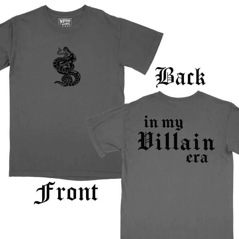 Snake Villain Era (TM) - Comfort Color T-Shirt Casual Clothing