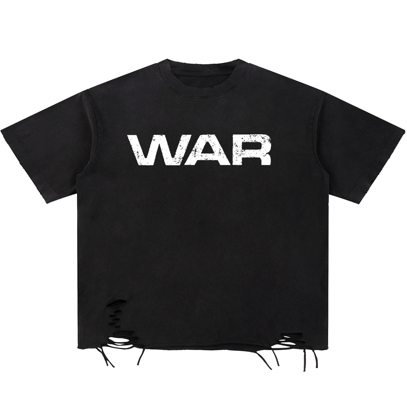 War Destroyed Distressed Vintage Shirt Streetwear Y2K