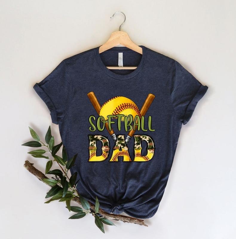 Softball Dad Shirts, Softball Dad T Shirt, Softball Shirts for Dad, Family Softball Shirts, Game Day Shirts, Father's Day Gift, Gift for Dad