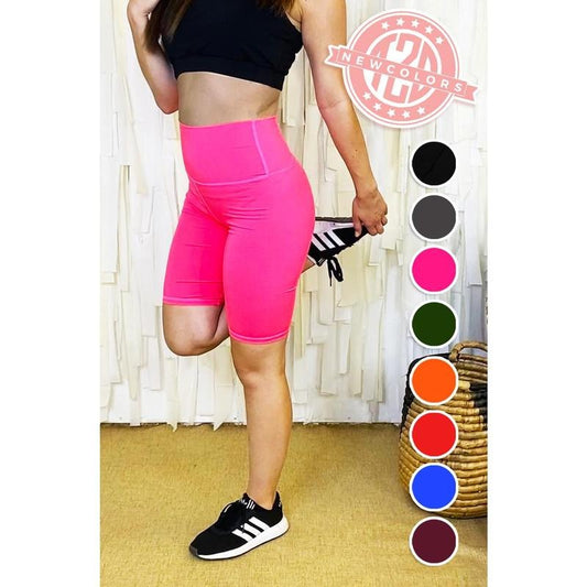 Solid Basic Bike Shorts