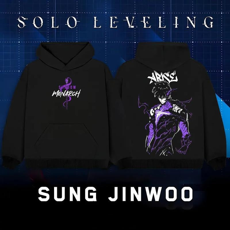 Solo Leveling Sung Jin Woo 2side Shirt | Arise Solo Leveling Unisex Tee | Solo Leveling Fan Gift | Y2k Streetwear Style