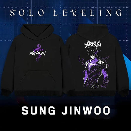 Solo Leveling Sung Jin Woo 2side Shirt | Arise Solo Leveling Unisex Tee | Solo Leveling Fan Gift | Y2k Streetwear Style