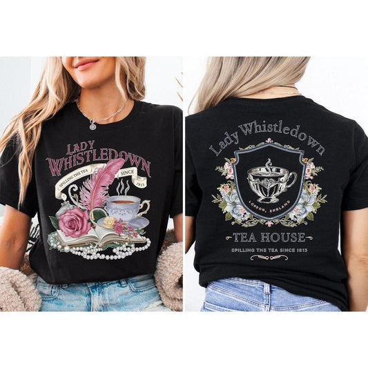 Spilling The Tea Shirt, Revealing The Secrets Shirt, Society Paper Sweatshirt, Historical Drama Shirt, Literature Lover Shirt, TV Series Tee