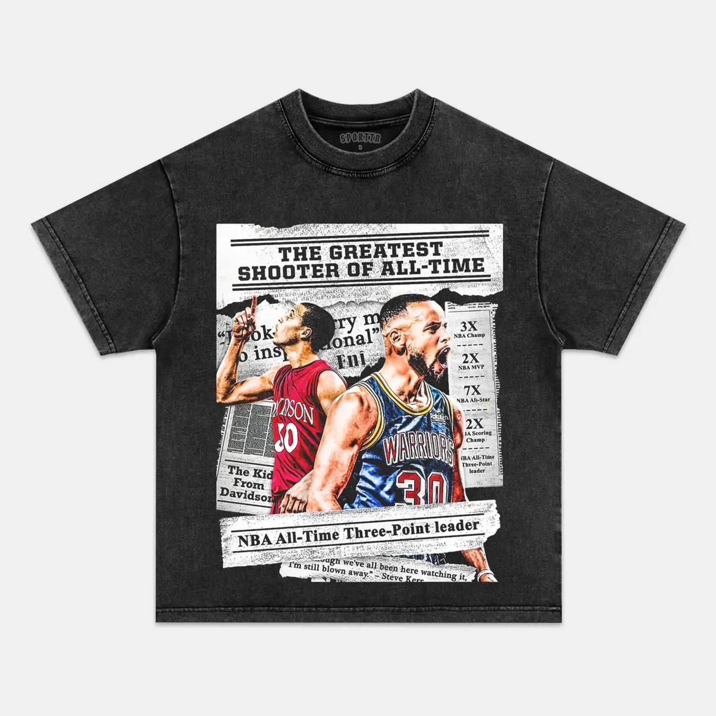 STEPHEN CURRY VINTAGE TEE Style001