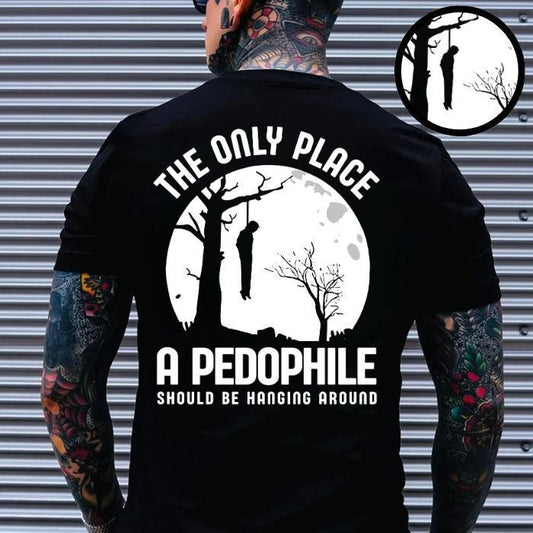 THE ONLY PLACE A PEDOPHILE Shirt, Unti Trump Shirt, Save the Child Shirt, FDT Shirt