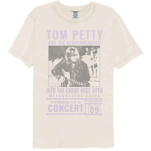 Tom Petty - Into The Great Wide Open - American Classics - Off-White Solid Adult Short Sleeve Comfort Color T-Shirt