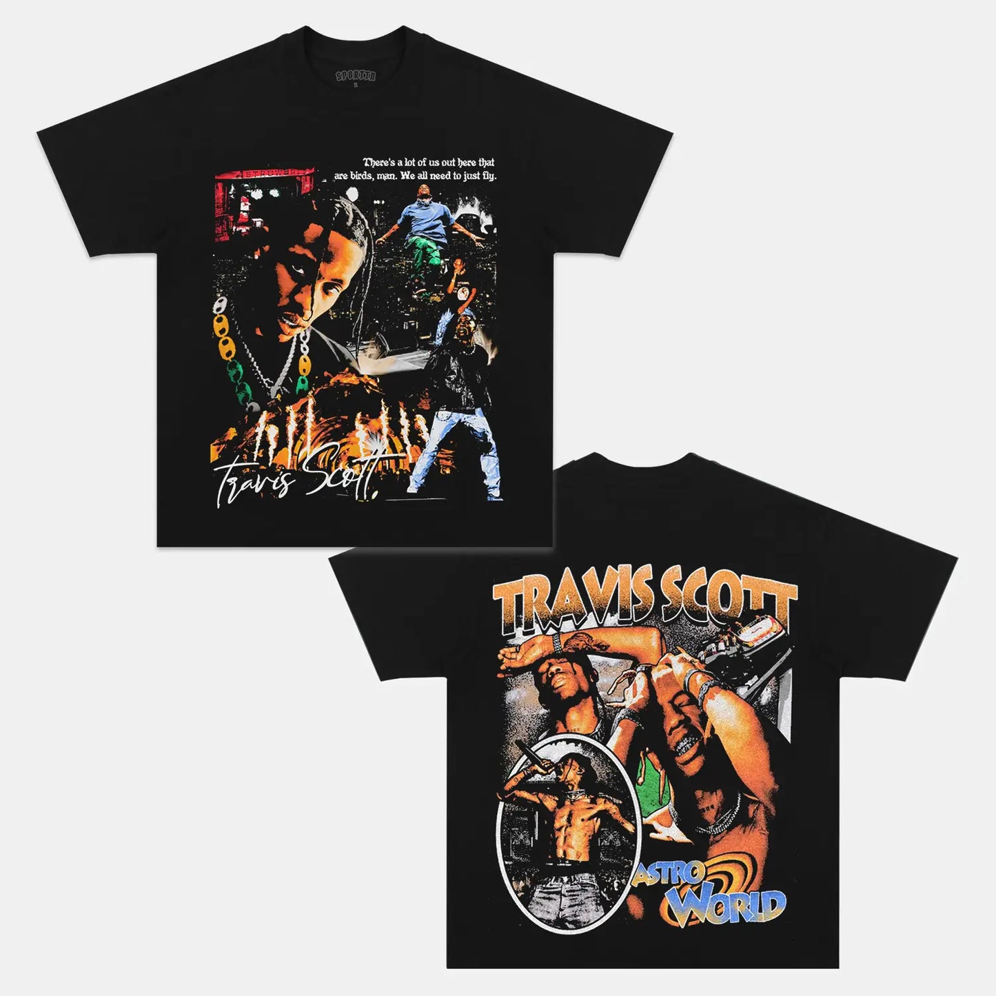 TRAVIS SCOTT VINTAGE 9K TEE