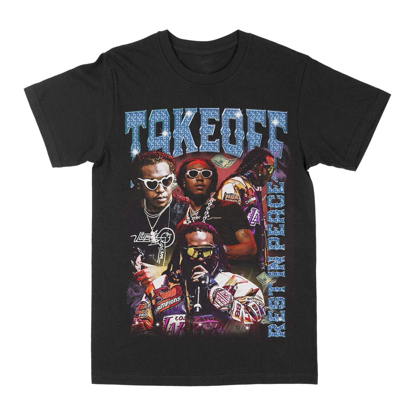 Takeoff R.I.P. Graphic Tee Style001