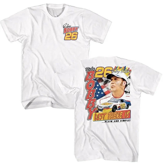 Talladega Nights Ricky Bobby 26 The Best There Is Plain And Simple Men's T Shirt Menswear Top