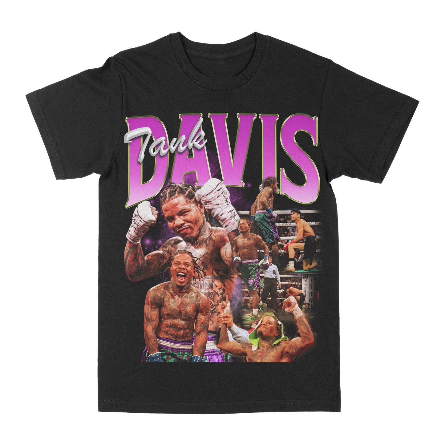 Tank Davis "Bended Knee" Graphic Tee Style001