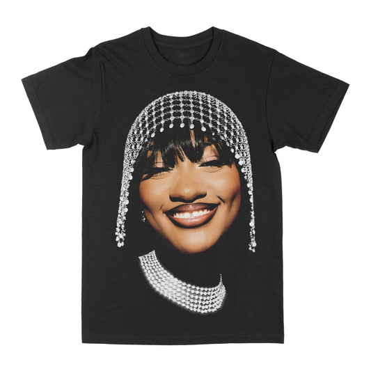 Tems "Big Face" Graphic Tee Style001