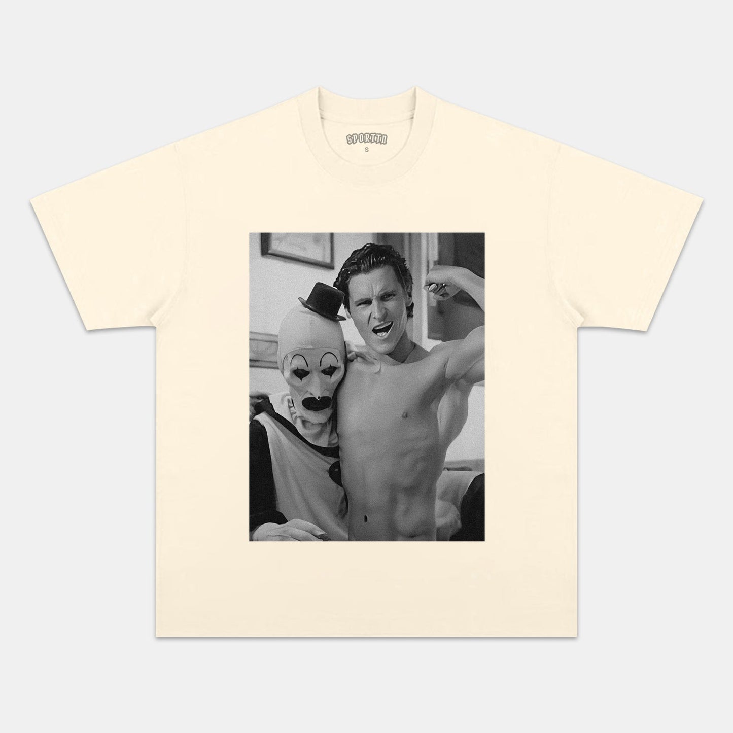TERRIFIER & AMERICAN PSYCHO TEE Style001