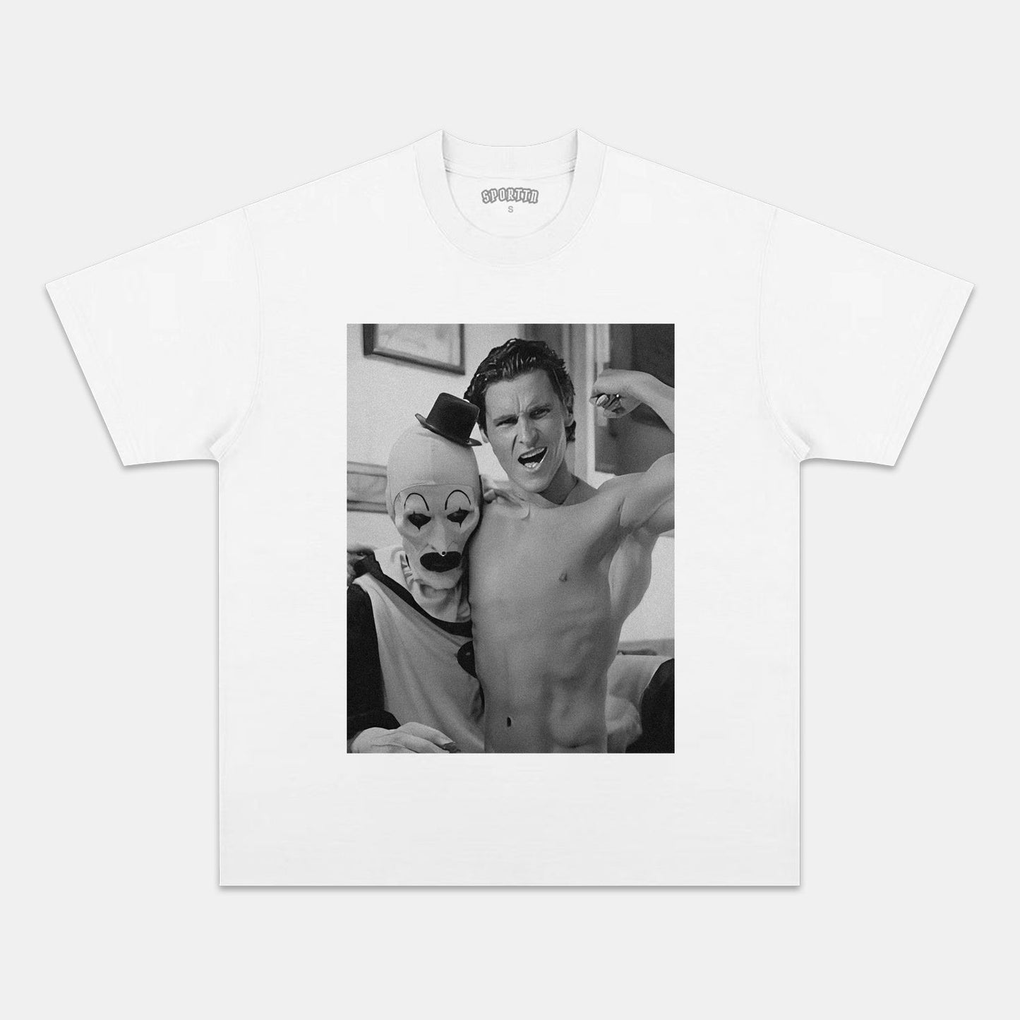 TERRIFIER & AMERICAN PSYCHO TEE Style001