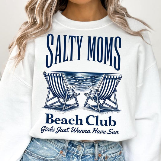 The Beach Club Shirt Trendy Summer Aesthetic Beach Shirt Retro Beach Girl Funny Sarcastic Mom Mother's Day 2