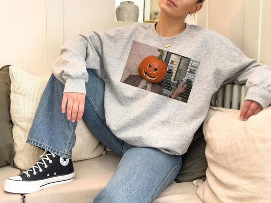 The Office Dwight Pumpkin Head Funny Halloween Shirt and Sweatshirt Gift Merch for Tv Series Fans, Dwight Schrute The Office Shirt