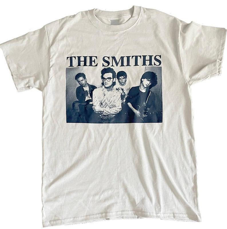 The smiths promo tee, The Smiths Shirt 80s Retro Musical Vintage T-Shirt, shirt for women Top Womenswear