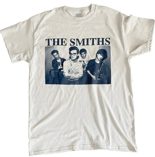 The smiths promo tee, The Smiths Shirt 80s Retro Musical Vintage T-Shirt, shirt for women Top Womenswear
